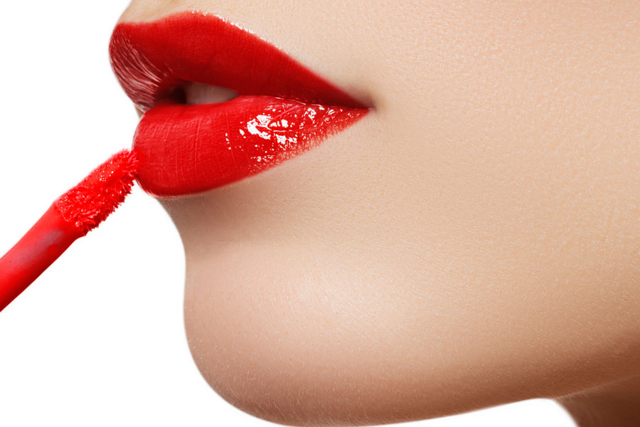 how to apply red lipstick like a professional