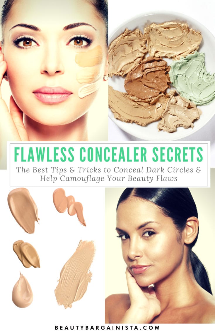 Learn how to apply concealer to dark circles, pimples, and dark spots the RIGHT way using these helpful and timeless makeup tips.