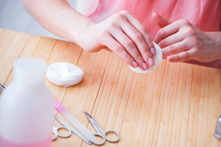 ways to remove acrylic nails without acetone