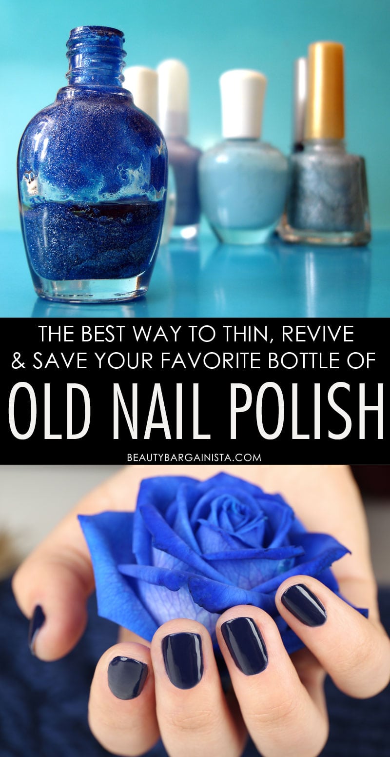 Do you want to thin out your favorite nail polish color that has gotten too thick and clumpy? Anyone who loves nail lacquer like I do has a few bottles of old, gloopy nail polish that is just too pretty to toss in the trash. I've researched the best ways to extend the life of your nail polish using the best nail polish thinners to help you restore your favorite nail polishes like a pro manicurist.